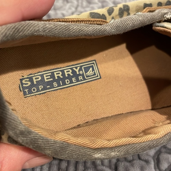 Leopard Sperry Top-Siders -Sz 8 - Picture 5 of 10